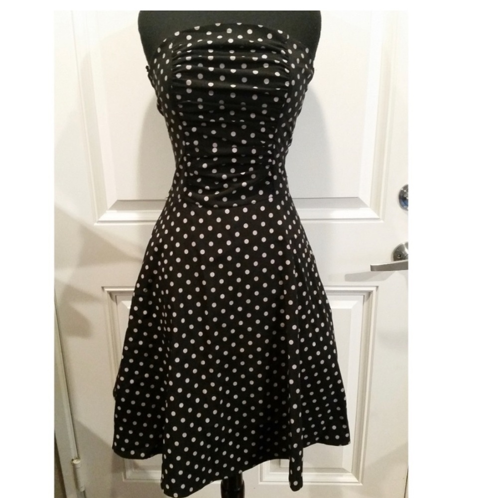 Strapless Swing Dress